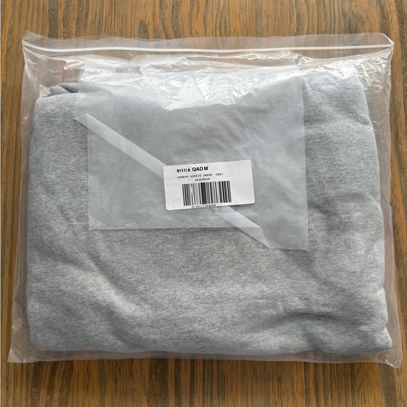 NWT UGG Aderyn Gray Heather Sweatshirt Hoodie Dress Size Medium $118 - Picture 5 of 6